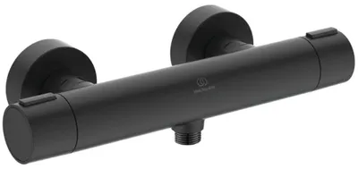 Image de Brausethermostat Alu+ AP soie noire soie noire