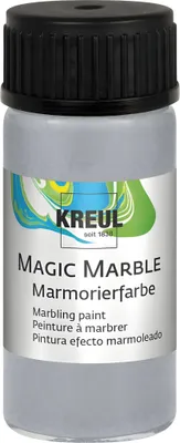 Produktbild von KREUL Magic Marble Marmorierfarbe Silber 20 ml