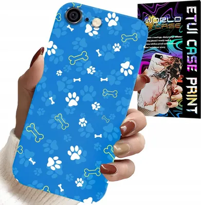 Zdjęcie produktu dla Etui Do Iphone ( 6 Plus ) - Łapki Kości Pies Patrol Wzory Dla Dzieci