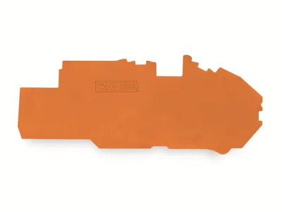 Produktbild von WAGO 2016-7792 - Anschlussblockabdeckung - Orange - 1 mm - 98,1 mm - 41,7 mm - 3,5 g