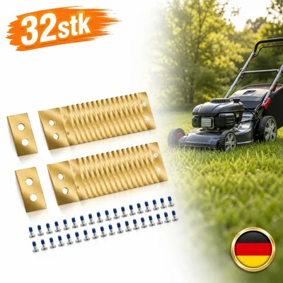Produktbild von Ersatzklingen 32 Stk. Titanbeschichtet Mammotion Luba AWD Mähroboter Edelstahl