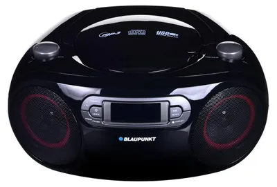 Immagine prodotto di Blaupunkt BB18BK Tragbares Radio/CD-Player USB MP3 Boombox Schwarz