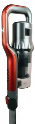 Obrázok produktu pre JOCCA 2182, Tyčový vysávač, Bezvreckové, Čierna, Červená, Strieborná, 0,6 L, Obdĺžnikový, Hliník