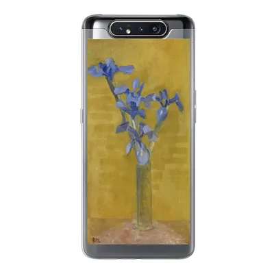 Produktbild von MuchoWow® Handyhülle Schutzhülle Hülle für Samsung Galaxy A80 Schwertlilien - Piet Mondrian - Alte Meister Silikon Softcase Handy Hülle - Schutzdeckel