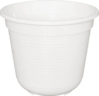 Produktbild von Geli Blumentopf STANDARD Weiß Ø 14 cm - Kunststoff