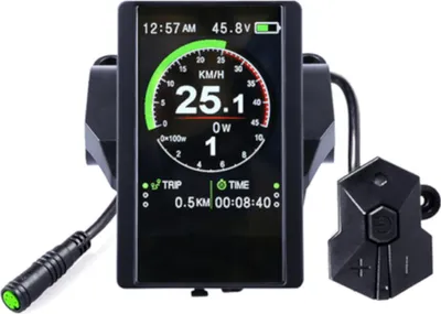 Obrázok produktu pre windmeile | APT Display 850C, pre Bafang BBS01 BBS02 BBSHD a ovládač, 3,2" farebný displej, LCD, e-bike, elektrobicykel, pedelec, HMI APT TGT