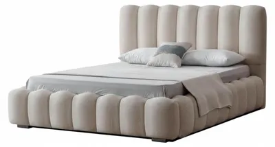 Produktbild von Modernes Bett mit elegantem Design und hohem Schlafkomfort