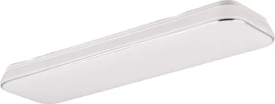 Image de Plafonnier LED rectangulaire BLANCA blanc 28 W, blanc neutre 3400 lm, plastique, dimensions : 6 x 60 x 17 cm, IP20, RL