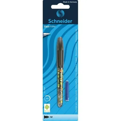 Produktbild von Schneider Füller Zippi mit 2 Ersatzpatronen, Blisterkarte