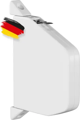 Imagen del producto de Enrollador de persianas mini, sin cordón, con sistema de enrollado automático, de tamaño compacto, para ventanas