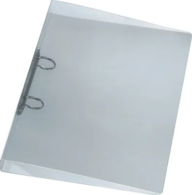 Produktbild von Ringbuch A4 2 Ringe 4cm transparent Packung mit 10 Stück