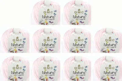 Produktbild von 10x DMC Natura Just Baumwolle – weiches, mattes Garn aus 100 % gekämmter Baumwolle, 302, (Farbe Nr. 06)