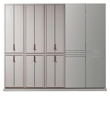 Immagine prodotto di Armadio grigio per la camera da letto Armadi Armadio in legno Armadio per i mobili