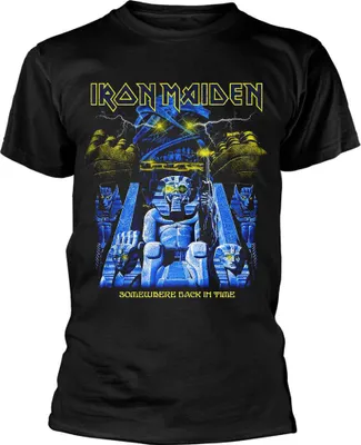 Obrázok produktu pre Iron Maiden Back in Time Mummy Black XL Tričko