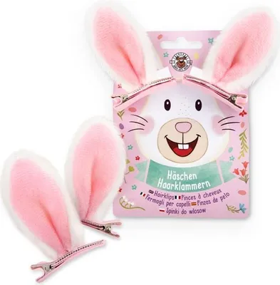Produktbild von trendhaus HAARKLAMMERN HASEN- OHREN TOMMY&FRIE OHREN TOMMY&FRIE