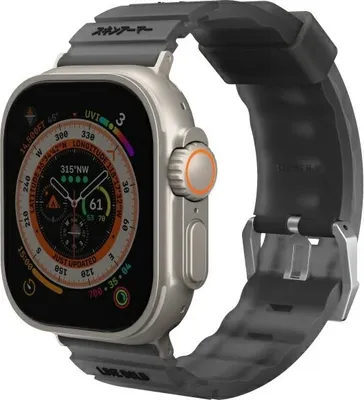 Image de Skinarma Shokku Strap Apple Watch 49/45/44Mm Smoke/Smoke