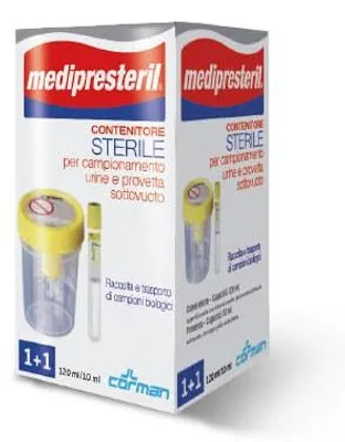 Immagine prodotto di Contenitore Urina + Provetta Medipresteril