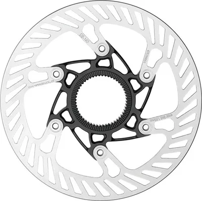 Image de Disque de frein Campagnolo DB-140S AFS, 140 mm, acier Spider, Center Lock, argenté/noir