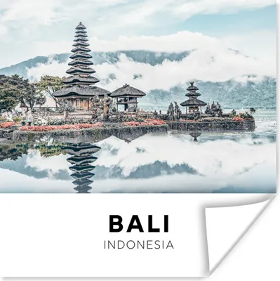 Produktbild von MuchoWow® Poster Bali - Indonesien - Wolken 100x100 cm - Babyzimmer