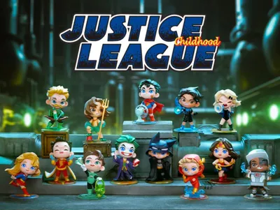 Produktbild von Pop Mart DC Justice League Childhood Serie