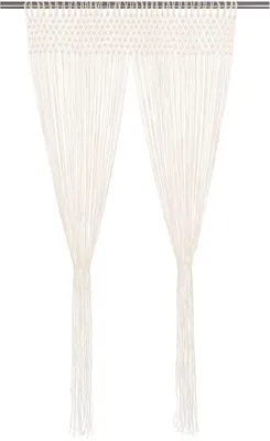 Produktbild von The Living Store Makramee Vorhang 140×240 cm Baumwolle