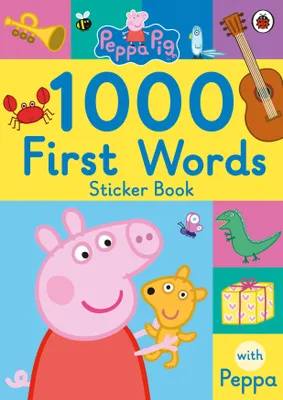 Produktbild von Peppa Pig: 1000 First Words Sticker Book