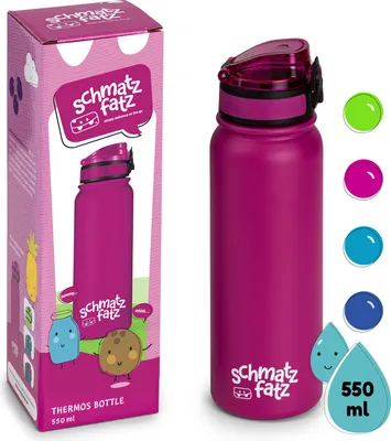 Zdjęcie produktu dla KlarsteinWakaba, termos 550 ml ze stali nierdzewnej, tworzywo Tritan, bez BPA
