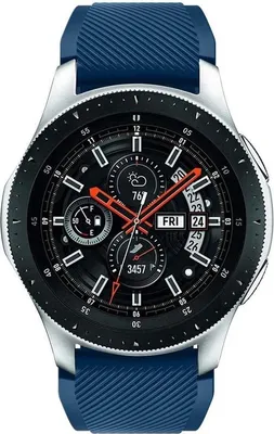 Productafbeelding van Go Go Gadget – Horlogeband – Siliconen – Donkerblauw – Geschikt voor Samsung Galaxy Watch – 46 mm