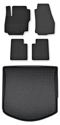 Immagine prodotto di Tappetini a vasca + bagagliaio per Ford Mondeo MK4 2007-2012 5 pezzi