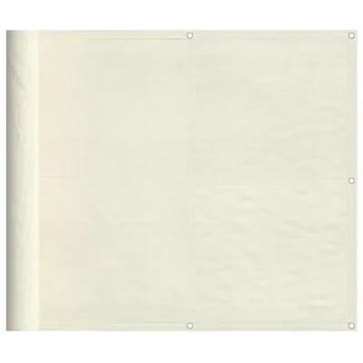 Obrázek produktu pro Balkonová zástěna krémová 90 x 1 000 cm 100% polyester oxford