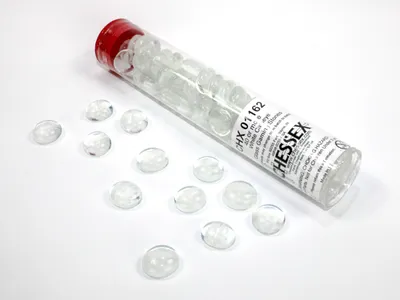 Produktbild von Chessex White Catseye Glass Stones**