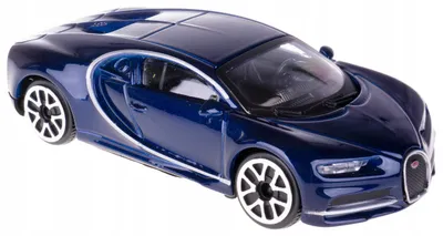 Produktbild von Bburago Bugatti Chiron Modellauto 1:43 Metall Blau