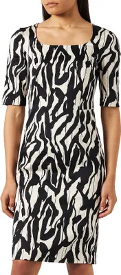 Produktbild von Comma (316) Kleid, GREY/BLACK 99B5 99B5 36
