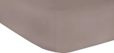 Produktbild von Mr.Sandman Fein Jersey de Luxe Spannbetttuch Schoko 80x200cm 160g/m²