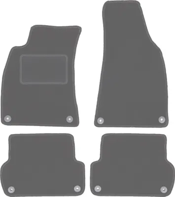Produktbild von Graphit-Fußmatten für: Seat Exeo Limousine, Kombi (2008-2015)