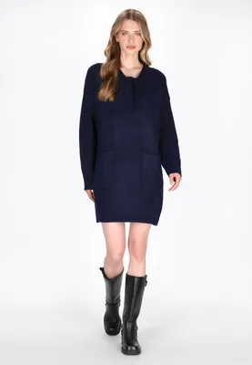 Image de Robe pour femme SAPORTA - bleu marine, taille XL/XXL