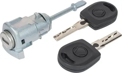 Produktbild von Türschloss Schließzylinder VORNE LINKS + Schlüssel für Seat Ibiza 6L 2002-2006