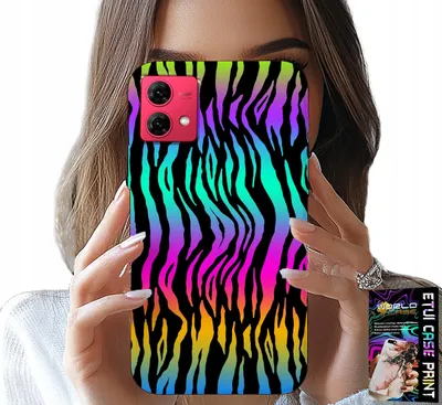 Obrázok produktu pre Puzdro pre Motorola Edge 40 Neo - Abstraktné farebné vzory + fólia