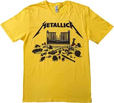 Zdjęcie produktu dla Metallica 72 Seasons Simplified Cover Yellow L Koszulka