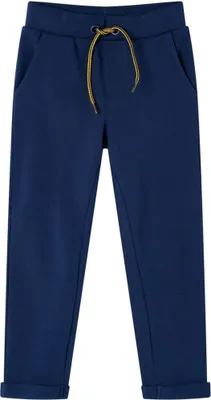 Produktbild von Kinderhose mit Kordelzug Marineblau 128