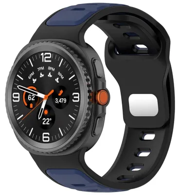 Obrázek produktu pro Silikonový dvoubarevný řemínek s rychloupínáním pro Samsung Galaxy Watch 8 / 8 Classic