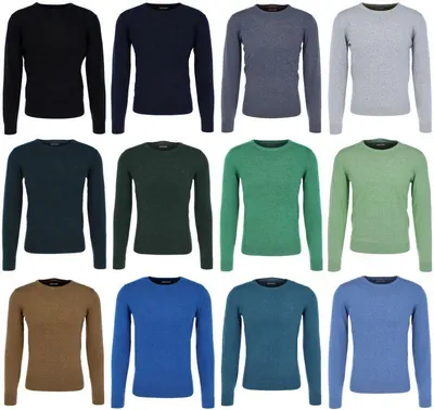 Produktbild von Tom Tailor Basic Crew Neck Herren Pullover, Größe:M, Farbe:Black 29999