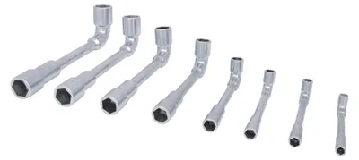 Obrázok produktu pre KS TOOLS ULTIMATEplus Doppel-Steckschlüssel-Satz gekröpft 8-tlg. 517.0452