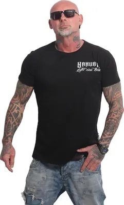 Obrázok produktu pre Pánske tričko Yakuza Herren Behaving Regular, čierne, XL