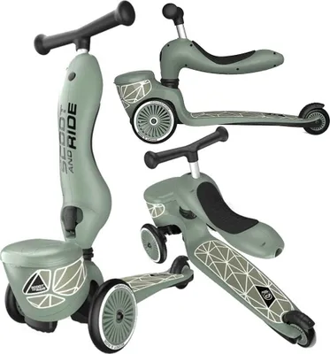 Produktbild von Scoot & Ride detska kolobezka Highwaykick1 2w1 Lifestyle Green Lines