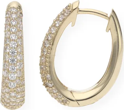 Produktbild von JuwelmaLux Creolen 333 Gold mit Zirkonia JL10-06-1454