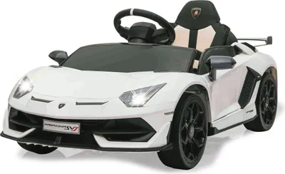 Produktbild von Ride-on Lamborghini Aventador SVJ weiß 12V 2,4GHz