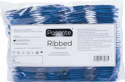 Immagine prodotto di Pasante - Preservativi Ribbed Passion Busta 144 Unità