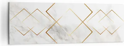Produktbild von Bild auf Leinwand - Leinwandbild - Abstraktion modern - 160x50cm - Wand Bild - Wanddeko - Leinwanddruck - Bilder - Kunstdruck - Wanddekoration - Leinwand bilder - Wandkunst - AB160x50-4022