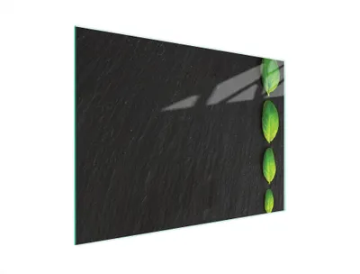 Immagine prodotto di Tagliere in vetro 40x30 basilico